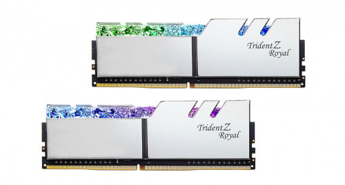 MEMORIA RAM G.SKILL 32GB DDR4 (2X16GB) 3600MHZ TRIDENT ROYAL SILVER F4-3600C18D-32GTRS