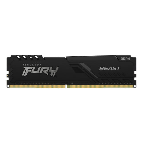 MEMORIA RAM KINGSTON FURY BEAST 8GB DDR4 (1X8GB) 3600MHZ CL17 NON-ECC XMP BLACK KF436C17BB/8