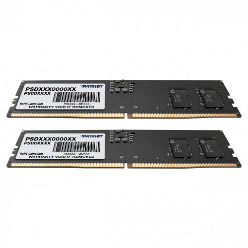 MEMORIA RAM PATRIOT SIGNATURE 32GB DDR5 (2X16GB) 4800MHZ CL40 PSD532G4800K