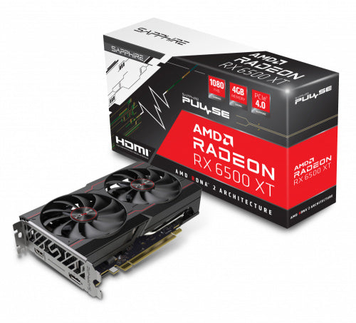 TARJETA DE VIDEO SAPPHIRE AMD RADEON RX 6500 XT 4GB GDDR6 64BITS 11314-01-20G