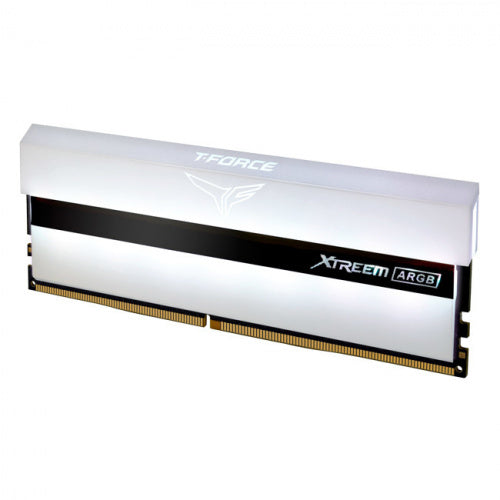 MEMORIA RAM TEAMGROUP T FORCE XTREEM ARGB 64GB 32GBX2 DDR4 3200MHZ BLANCO TF13D464G3200HC16CDC01