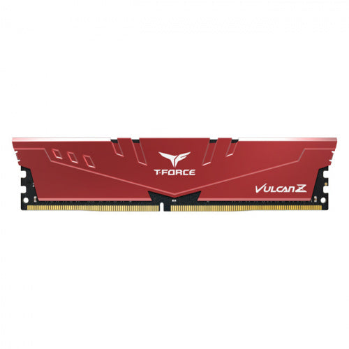 MEMORIA RAM TEAMGROUP T FORCE VULCAN Z SERIES 16GB DDR4 3600MHZ ROJO TLZRD416G3600HC18J01