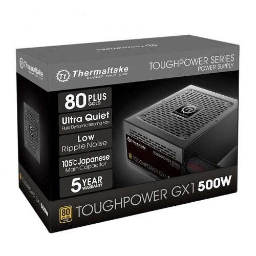 FUENTE DE PODER THERMALTAKE TOUGHPOWER GX1 500W 80+GOLD PS-TPD-0500NNFAGU-1