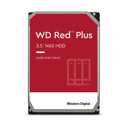 DISCO DURO INTERNO WESTERN DIGITAL RED PLUS NAS 12TB 256MIB 7200 RPM SATA 3.5P WD120EFBX