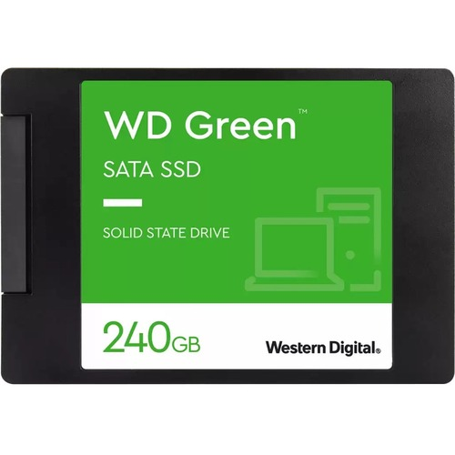UNIDAD ESTADO SOLIDO WESTERN DIGITAL GREEN G3 240GB SATA III 2.5P WDS240G3G0A