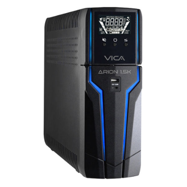 NOBREAK MARCA VICA ARION GAMING RGB 1500VA 900W C/REGULADOR