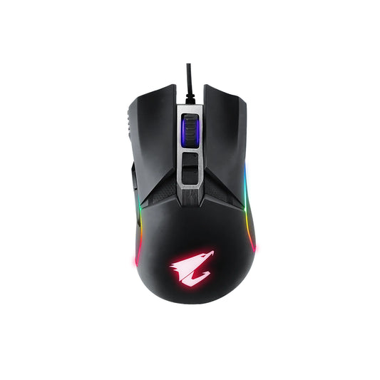 MOUSE OPTICO GIGABYTE GM-AORUS M5 16000DPI RGB FUSION 2.0 NEGRO