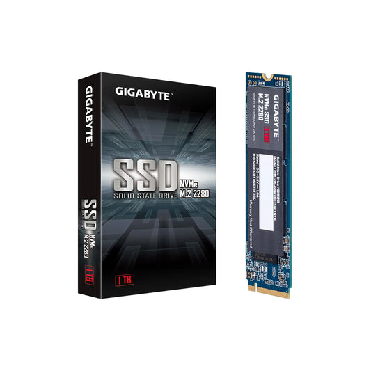 UNIDAD DE ESTADO SOLIDO SSD GIGABYTE 1TB M.2 PCIE3.0 NVME 2280 GP-GSM2NE3100TNTD
