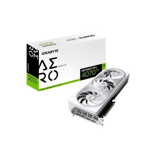 TARJETA DE VIDEO GIGABYTE GEFORCE RTX 4070 TI 12GB GDDR6X 192BITS GV-N407TAERO OC-12GD