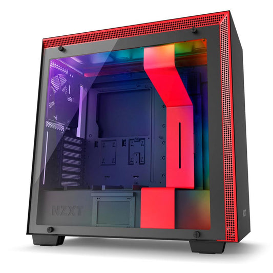 GABINETE NZXT H710I ROJO ATX