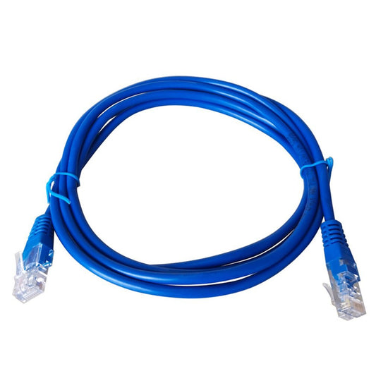 Cable de Red INTELLINET 342605 Cat6, 3 m, RJ-45, RJ-45, Macho/Macho, Azul