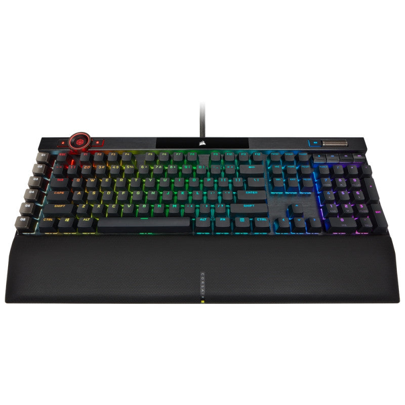 TECLADO MECANICO CORSAIR K100 RGBGAMING ICUE CHERRY INGLES CH-912A01A-NA