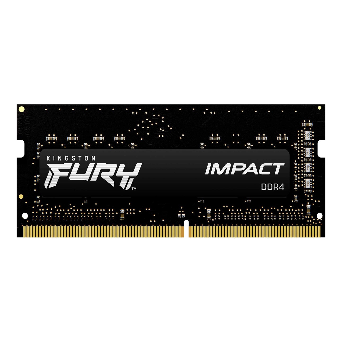 MEMORIA RAM KINGSTON FURY IMPACT 16GB DDR4 (1X16GB) SODIMM 2666MHZ CL16 NON-ECC KF426S16IB/16