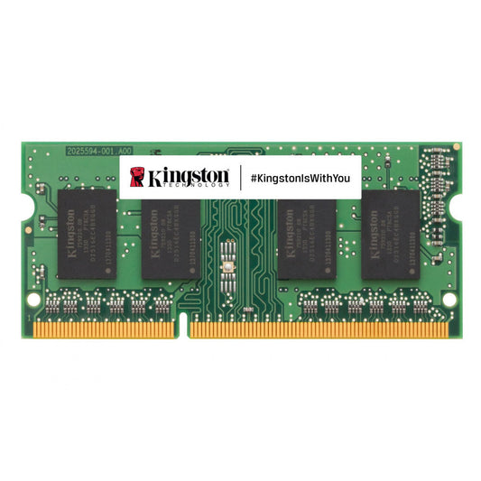 MEMORIA RAM SODIMM DDR3L KINGSTON (KVR16LS11D6A/4WP) 4GB, 1600MHZ, CL11, NON-ECC  2RX16