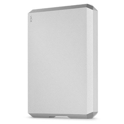 DISCO DURO EXTERNO SEAGATE LACIE MOBILE DRIVE PUERTO USB C 4TB PLATEADO LUNA STHG4000400