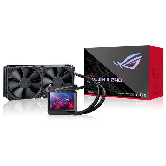 ENFRIAMIENTO LIQUIDO ASUS ROG RYUJIN II 240 2VENT 120MM PANTALLA LCD 3.5"