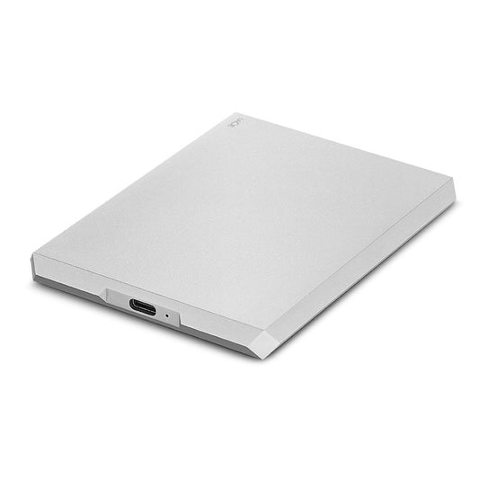 DISCO DURO EXTERNO SEAGATE LACIE MOBILE DRIVE USBC 2TB PLATEADO LUNA STHG2000400