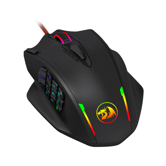 MOUSE REDRAGON IMPACT M908 18BOT 12400DPI