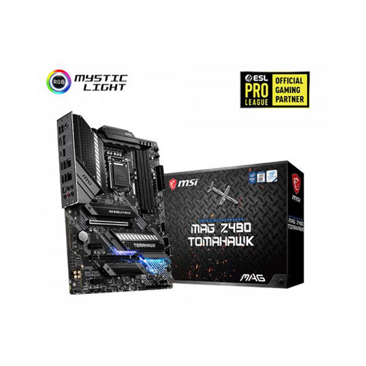 TARJETA MADRE MSI MAG Z490 TOMAHAWK 1200 4xDDR4 CROSSFIRE ATX