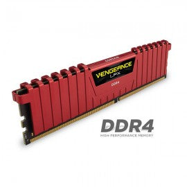 MEMORIA DDR4 CORSAIR VENGEANCE LPX R 16GB 2666 4X4 CMK16GX4M4A2666C16R