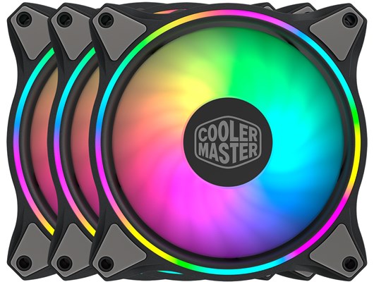 VENTILADOR COOLER MASTER KIT 3IN1 MF120 HALO RGB MFL-B2DN-183PA-R1