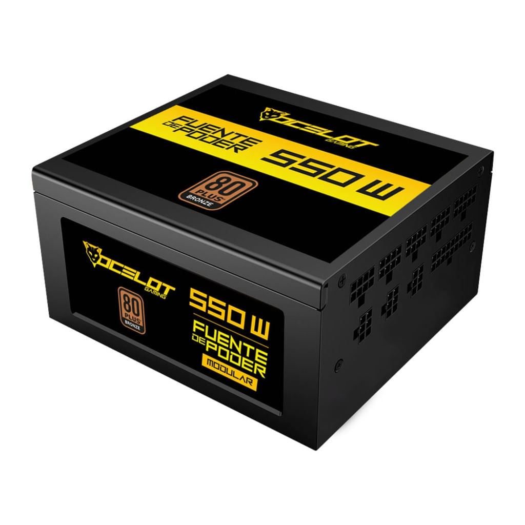 FUENTE DE PODER OCELOT 550W MODULAR 80+BRONCE OGPS500M