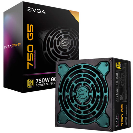 FUENTE DE PODER EVGA 750W G5 SUPERNOVA 80 PLUS GOLD 220-G5-0750-X1