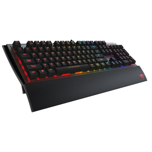 TECLADO MECANICO PATRIOT VIPER V760 GAMING INGLES RGB SWITCH KAHLI MARRON PV760MBUMXGM