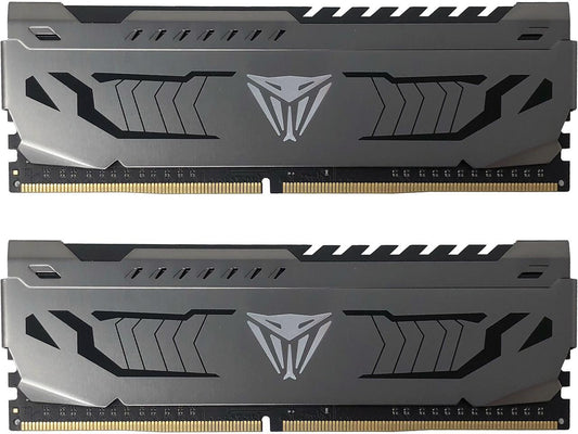 MEMORIA RAM PATRIOT VIPER 4BLACKOUT 8GB DDR4 3200MHZ (2X4GB) BLACK HEATSINK CL16 PVB48G320C6K