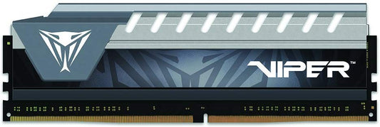 MEMORIA RAM PATRIOT VIPER ELITE 16GB DDR4 2666MHZ GRAY HEATSINK CL16 PVE416G266C6GY
