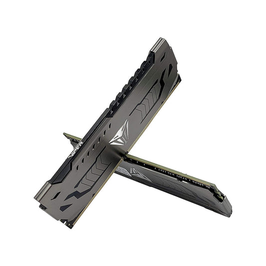 MEMORIA RAM PATRIOT VIPER STEEL 16GB DDR4 (2X8GB) 3600MHZ GRAY HEATSINK CL18 PVS416G360C8K