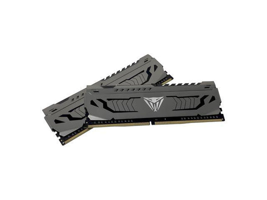 MEMORIA RAM PATRIOT VIPER STEEL 8GB DDR4 3200MHZ (2X4GB) GRAY HEATSINK CL16 PVS48G320C6K