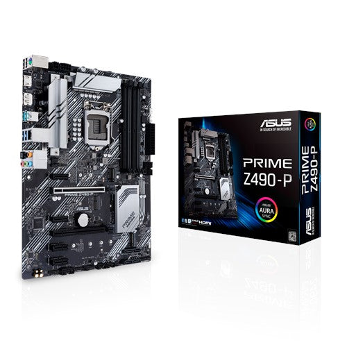 TARJETA MADRE ASUS PRIME Z490-P 1200 4xDDR4 ATX