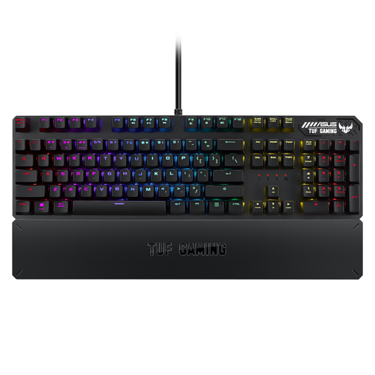 TECLADO ASUS MECANICO TUF K3 REPOSAMU¶ô¶óECAS 8 TECLAS MACRO AURASYNC RA05 TUF GAMING K3/RD/US