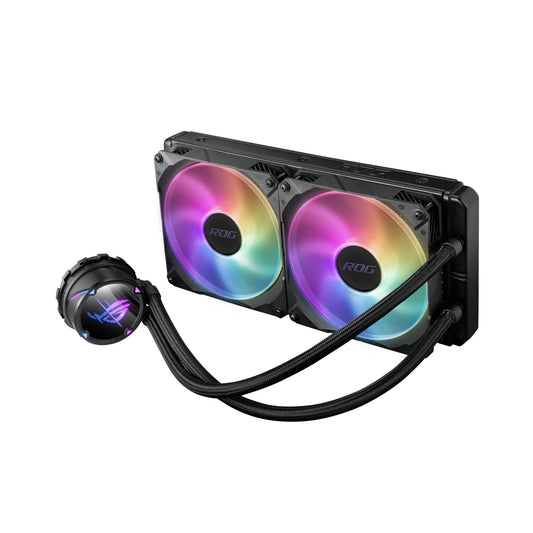 ENFRIAMIENTO LIQUIDO ASUS ROG STRIX LC II 280 ARGB AURA SYNC RGB 2VENT 140MM