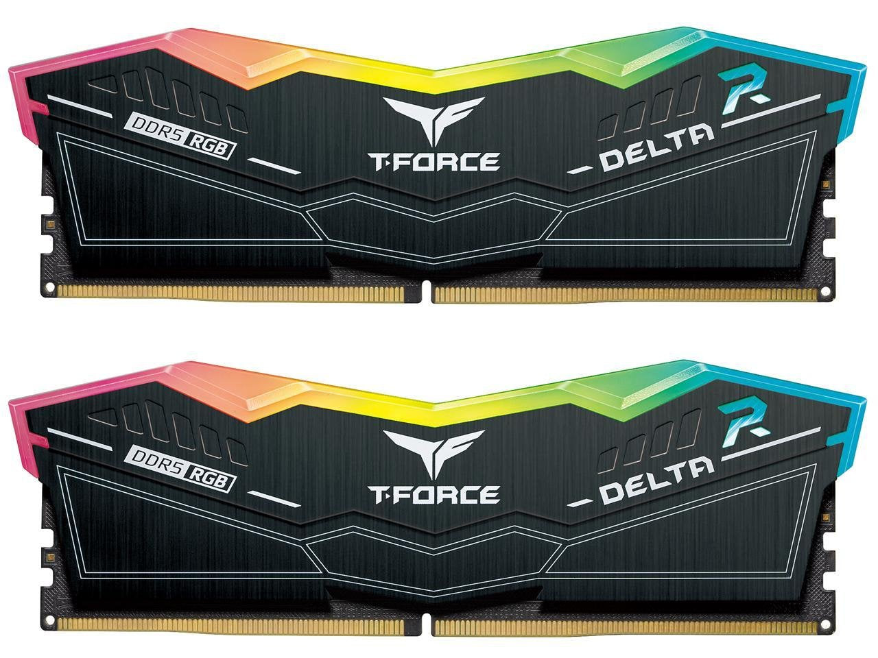 MEMORIA RAM TEAMGROUP T FORCE DELTA RGB 32GB 16GBX2 DDR5 5200MHZ FF3D532G5200HC40CDC01