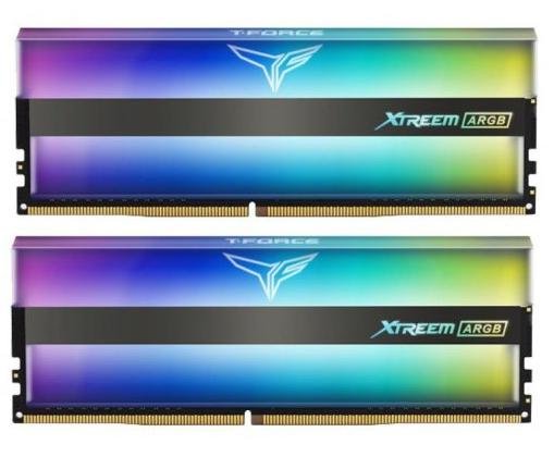 MEMORIA RAM TEAMGROUP T FORCE XTREEM ARGB 16GB 8GBx2 DDR4 3600 MHZ PC4 28800 TF10D416G3600HC18JDC01