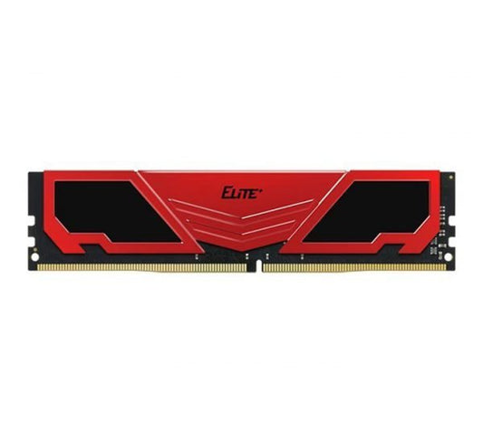 MEMORIA RAM TEAMGROUP ELITE PLUS 8GB DDR4 3200 MHZ ROJA TPRD48G3200HC22016