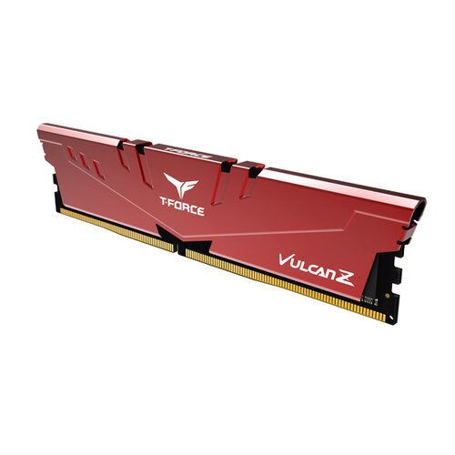 MEMORIA RAM TEAMGROUP T FORCE VULCAN Z SERIES 8GB DDR4 3600MHZ ROJO TLZRD48G3600HC18J01