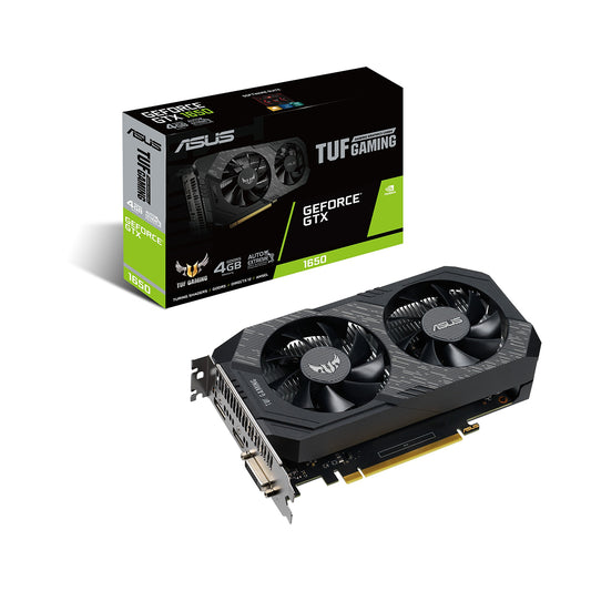 TARJETA DE VIDEO ASUS TUF GAMING GEFORCE GTX 1650 4GB GDDR6 128BIT TUF-GTX1650-4GD6-GAMING