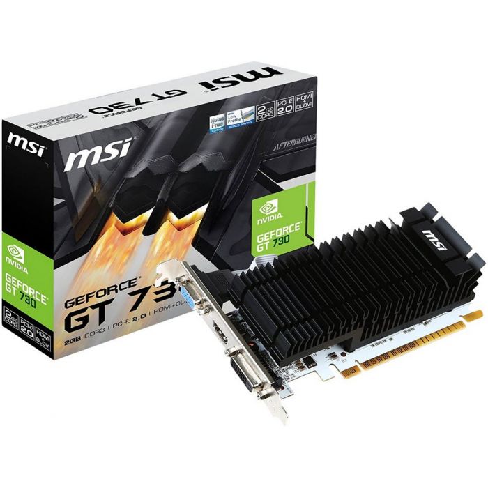 TARJETA DE VIDEO MSI N730K-2GD3H/LPV1 2GB DDR3 902MHZ DVI-D 1*HDMI