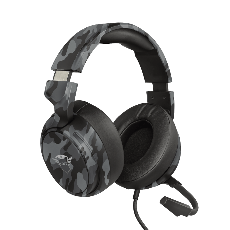 AURICULARES TRUST GXT 23939 433 PYLO CAMO BLACK PC/XBOX/PS5/SWITCH
