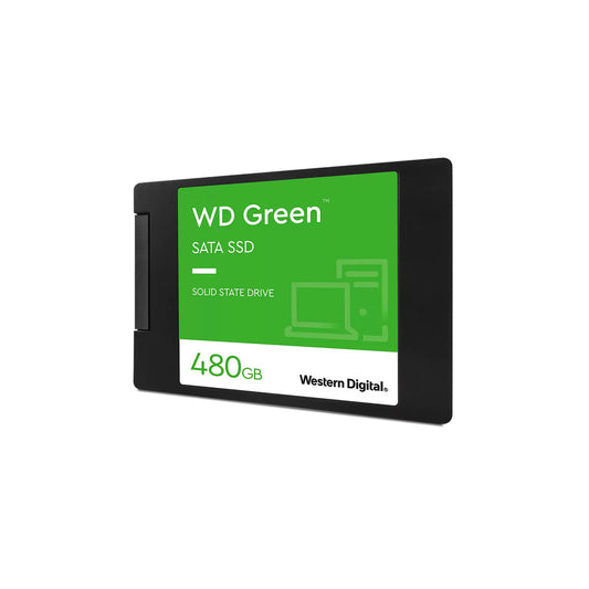 UNIDAD DE ESTADO SOLIDO SSD WD 480GB 2.5" GREEN SATA3 7MM WDS480G3G0A