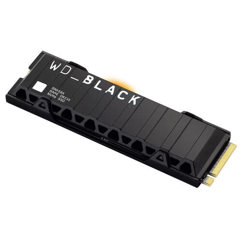 UNIDAD ESTADO SOLIDO WESTERN DIGITAL WD BLACK SN850X NVME 2TB PCIE GEN4 X4 CON DISIPADOR WDS200T2XHE