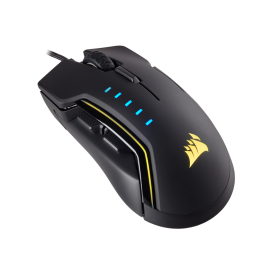 MOUSE CORSAIR GAMING GLAIVE RGB 16000 DPI BLACK CH-9302011-NA