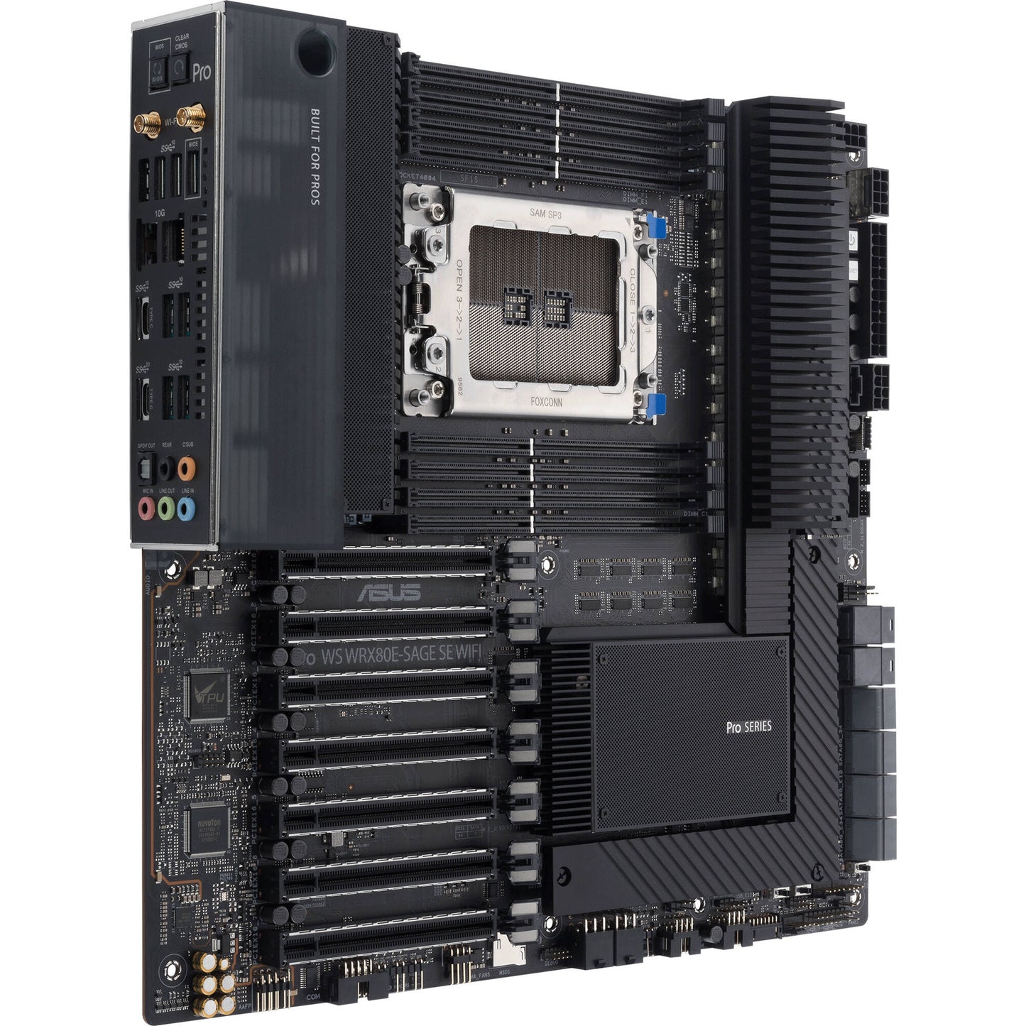 TARJETA MADRE ASUS PRO WS WRX80E-SAGE SE WIFI II EATX