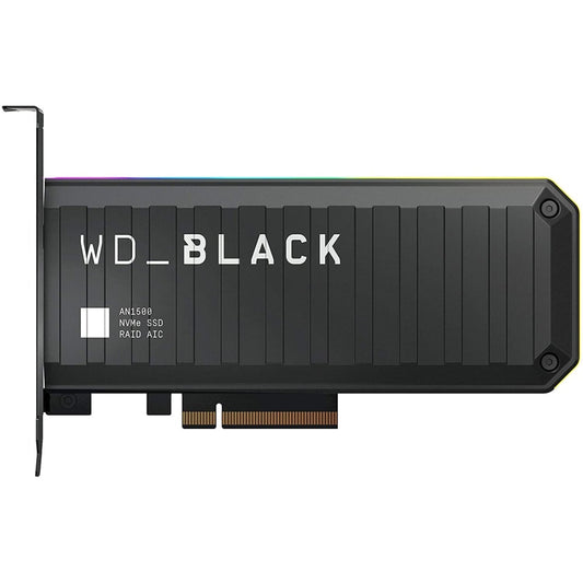 UNIDAD DE ESTADO SOLIDO SSD WD BLACK AN1500 1TB M.2 NVME PCIE GEN3X8 RGB WDS100T1X0L