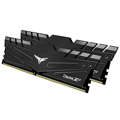 MEMORIA RAM TEAMGROUP T FORCE DELTA (2X8GB) DARK Z ALPHA 3600MHZ NEGRA TDZAD416G3600HC18JDC01