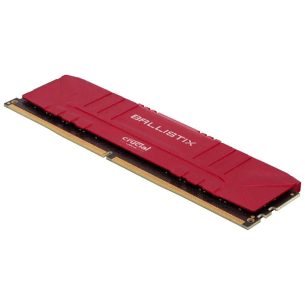 MEMORIA RAM CRUCIAL BALLISTIX 8GB DDR4 3200MHZ RED HEATSINK CL16 BL8G32C16U4R
