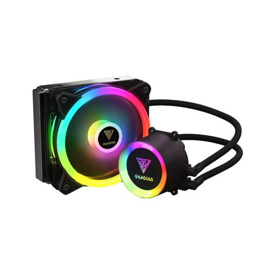 ENFRIAMIENTO LIQUIDO GAMDIAS CHIONE E2 120R RGB SINGLE FAN